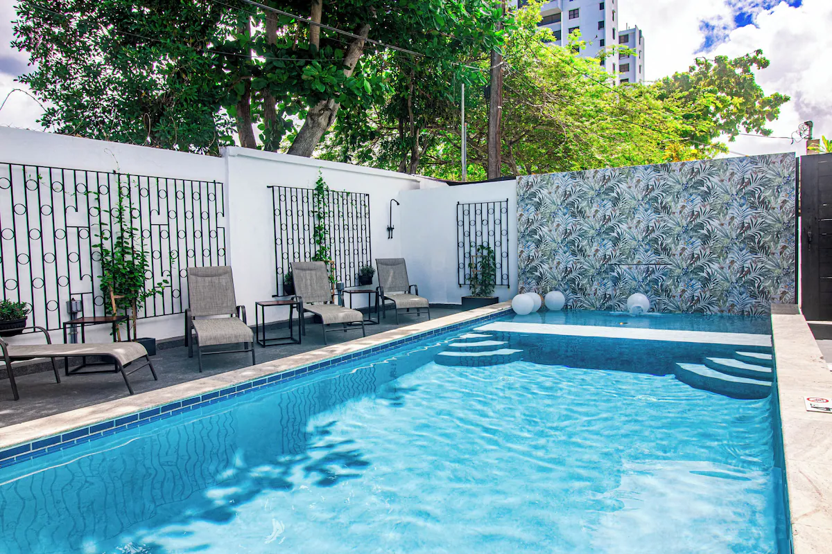 Poolside loungers